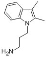 CAS#: 39971-86-3, 3-(2,3-Dimethyl-1H-Indol-1-Yl)Propan-1-Amine