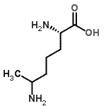CAS 登录号：400051-36-7， (2S)-2,6-二氨基庚烷酸