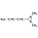 CAS#: 400602-43-9, 1,2-Dimethyl-3-(1,3-Pentadiyn-1-Yl)Diaziridine