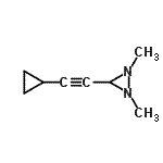 CAS#: 400602-46-2, 3-(Cyclopropylethynyl)-1,2-Dimethyldiaziridine