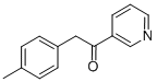 CAS 登录号：40061-21-0， 2-(4-甲基苯基)-1-(3-吡啶基)-1-乙酮