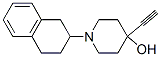 CAS#: 40066-82-8, 4-Ethynyl-1-(1,2,3,4-Tetrahydronaphthalen-2-Yl)Piperidin-4-Ol