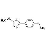 CAS#: 400727-90-4, 2-(4-Ethylphenyl)-5-Methoxy-1,3-Oxazole