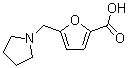 CAS#: 400750-49-4, 5-(1-Pyrrolidinylmethyl)-2-Furancarboxylic Acid