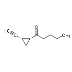 CAS#: 400849-91-4, 1-[(1R,2S)-2-Ethynylcyclopropyl]-1-Pentanone