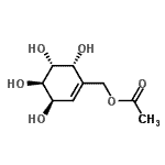 CAS#: 400867-98-3, [(3R,4R,5R,6R)-3,4,5,6-Tetrahydroxy-1-Cyclohexen-1-Yl]Methyl Acetate