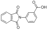 CAS 登录号：40101-51-7， 3-(1,3-二氧代-1,3-二氢-异吲哚-2-基)-苯甲酸