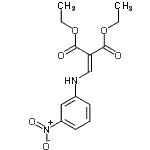 CAS#: 40107-10-6, Diethyl {[(3-Nitrophenyl)Amino]Methylene}Malonate