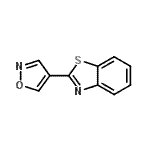 CAS#: 40142-84-5, 2-(1,2-Oxazol-4-Yl)-1,3-Benzothiazole