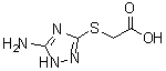 CAS#: 401638-68-4, [(5-Amino-1H-1,2,4-Triazol-3-Yl)Sulfanyl]Acetic Acid