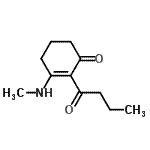 CAS 登录号：401831-48-9， 2-丁酰基-3-(甲基氨基)-2-环己烯-1-酮