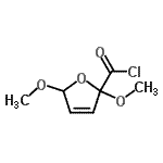 CAS#: 40188-07-6, 2,5-Dimethoxy-2,5-Dihydro-2-Furancarbonyl Chloride