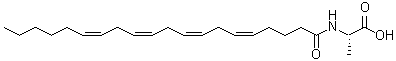 CAS#: 401941-73-9, N-[(5Z,8Z,11Z,14Z)-1-Oxo-5,8,11,14-Eicosatetraen-1-Yl]-L-Alanine