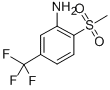 CAS 登录号：402-19-7， 2-(甲基磺酰基)-5-(三氟甲基)苯胺