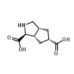 CAS#: 402580-13-6, (1S,3aR,5S,6aS)-Octahydrocyclopenta[c]Pyrrole-1,5-Dicarboxylic Acid