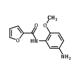 CAS 登录号：402599-21-7， N-(5-氨基-2-甲氧基苯基)-2-糠酰胺