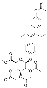 CAS#: 40269-22-5, Acetyldiethylstilbestrol 2,3,4-Tri-O-Acetyl-D-Glucuronide Methyl Ester