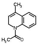 CAS 登录号：402822-99-5， 1-(4-甲基-1(2H)-喹啉基)乙酮