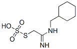 CAS 登录号：40283-56-5， 硫代硫酸氢 S-[2-[(环己基甲基)氨基]-2-亚氨基乙基]酯