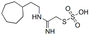 CAS#: 40283-62-3, Thiosulfuric Acid Hydrogen S-[2-[(2-Cycloheptylethyl)Amino]-2-Iminoethyl] Ester