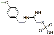 CAS#: 40283-94-1, Thiosulfuric Acid Hydrogen S-[2-Imino-2-[[2-(4-Methoxyphenyl)Ethyl]Amino]Ethyl] Ester