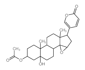 CAS#: 4029-68-9, 3b-(Acetyloxy)-14,15b-Epoxy-5-Hydroxy-5b-Bufa-20,22-Dienolide