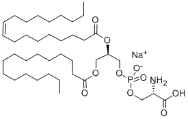 CAS#: 40290-44-6, 1-Palmitoyl-2-Oleoylglycero-3-Phosphoserine