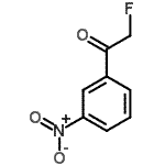 CAS#: 403-12-3, 2-Fluoro-1-(3-Nitrophenyl)Ethanone