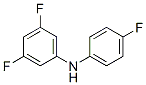 CAS 登录号：403-80-5， 3,5-二氟-N-(4-氟苯基)-苯胺