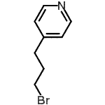 CAS 登录号：40337-66-4， 4-(3-溴丙基)吡啶