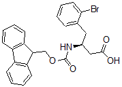 CAS#: 403661-79-0, (betaS)-2-Bromo-beta-[[(9H-fluoren-9-ylmethoxy)carbonyl]amino]-Benzenebutanoic acid