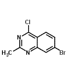 CAS#: 403850-84-0, 7-Bromo-4-Chloro-2-Methylquinazoline