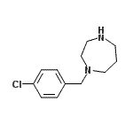 CAS#: 40389-65-9, 1-(4-Chlorobenzyl)-1,4-Diazepane