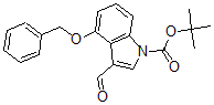 CAS#: 404888-01-3, 3-Formyl-4-(Phenylmethoxy)-1H-Indole-1-carboxylic Acid 1,1-Dimethylethyl Ester