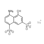 CAS#: 40492-14-6, 4-Amino-5-Hydroxy-1,7-Naphthalenedisulfonate Sodium Salt (1:1)
