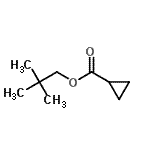 CAS#: 404952-79-0, 2,2-Dimethylpropyl Cyclopropanecarboxylate