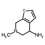 CAS#: 405142-08-7, 6-Methyl-4,5,6,7-Tetrahydrothieno[2,3-c]Pyridin-4-Amine