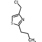 CAS#: 40516-58-3, 4-(Chloromethyl)-2-Propyl-1,3-Thiazole