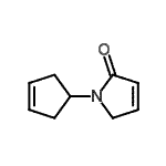 CAS 登录号：405165-42-6， 1-(3-环戊烯-1-基)-1,5-二氢-2H-吡咯-2-酮
