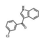 CAS#: 405275-16-3, (3-Chlorophenyl)(1H-Indol-3-Yl)Methanone