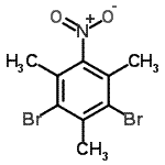 CAS 登录号：40572-27-8， 1,3-二溴-2,4,6-三甲基-5-硝基苯