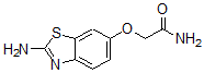 CAS#: 405897-81-6, 2-[(2-Amino-6-Benzothiazolyl)Oxy]-Acetamide