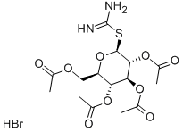 CAS#: 40591-65-9, 2-(2,3,4,6-Tetra-O-Acetyl-beta-D-Glucopyranosyl)-2-Thiopseudourea Hydrobromide