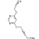 CAS#: 405928-76-9, 4-(2-Pentyn-1-Yloxy)-6-(2-Propyn-1-Yloxy)Pyrimidine