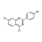 CAS#: 405933-94-0, 2-(4-Bromophenyl)-4,7-Dichloro-Quinazoline