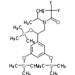 CAS#: 40629-68-3, N-(2-{3,5-Bis[(Trimethylsilyl)Oxy]Phenyl}-2-[(Trimethylsilyl)Oxy]Ethyl)-2,2,2-Trifluoro-N-Isopropylacetamide