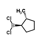 CAS 登录号：40649-18-1， 二氯[(1R,2R)-2-甲基环戊基]硼烷