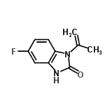 CAS 登录号：406945-10-6， 5-氟-1-异丙烯基-1,3-二氢-2H-苯并咪唑-2-酮