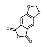 CAS 登录号：4074-11-7， 呋喃并[3,4-f][1,3]苯并二氧戊环-5,7-二酮