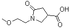 CAS#: 407634-05-3, 1-(2-Methoxyethyl)-5-Oxo-3-Pyrrolidinecarboxylic Acid